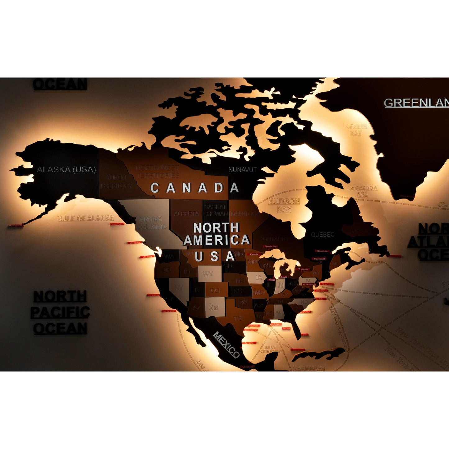 WorldMap with Trade Routes