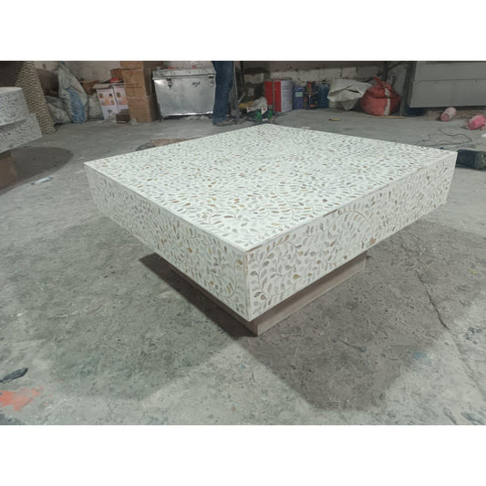 Mother of pearl Square Table